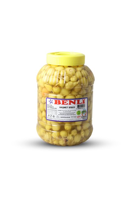 5 kg Çubuk (Az acılı) Haşmet Biber Turşusu