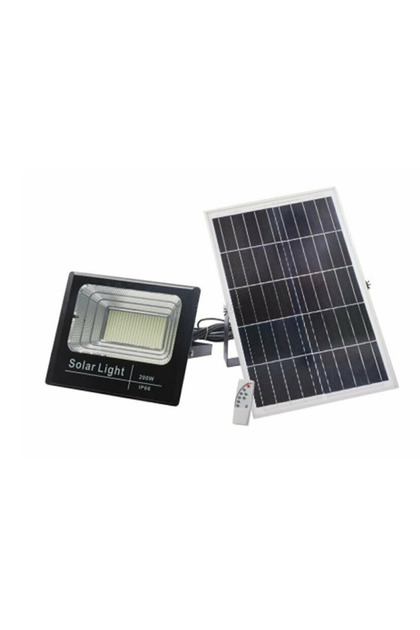 Προβολέας με ηλιακό πάνελ 200W και τηλεχειριστήριο BJ200W