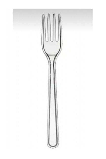 50 Disposable Plastic Luxury Forks