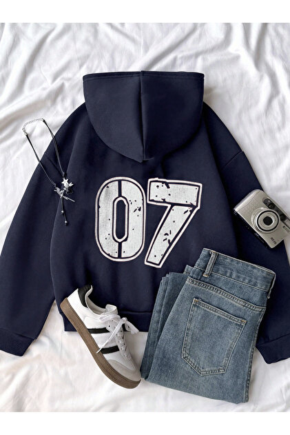 Gofeel Y2k Stray Kids Baskılı Oversize Fermuarlı Siyah Unisex