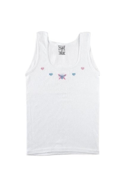 0166 Girls' Wide Strap Tank Top 3 Pieces