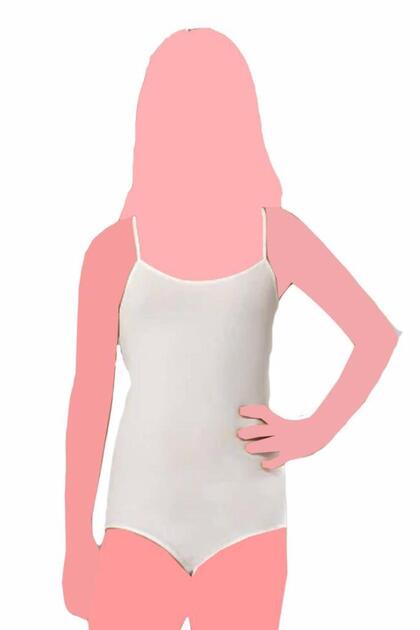 Girl's Rope Strap Bodysuit 6 Pieces -461