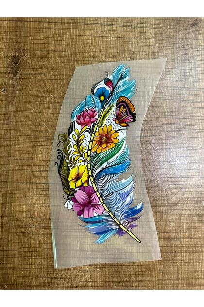 20X9 cm Iron-On Flower Leaf Transfer Printing Arma