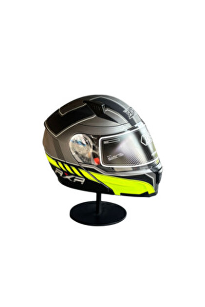 rxr Helmets 908 Güneş Vizörlü Çene Açılır Kask (MATT GREY/BLUE X1