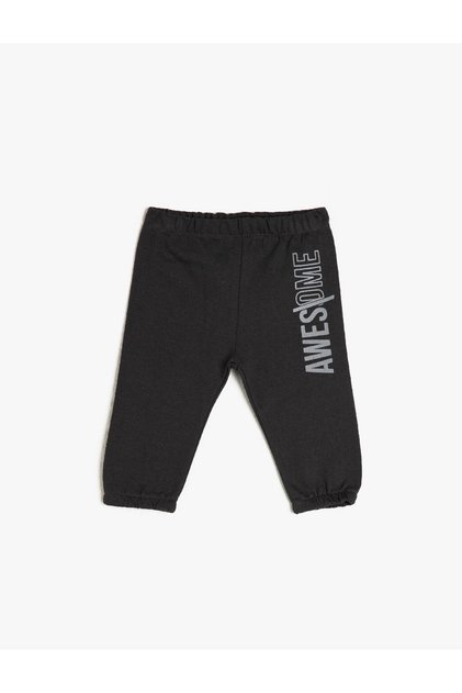 100% Cotton Printed Tracksuit Bottoms