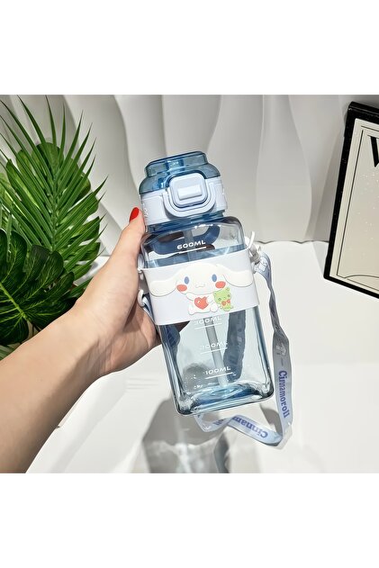 Kuromi Cinnamoroll Baskılı Boyundan Askılı Suluk