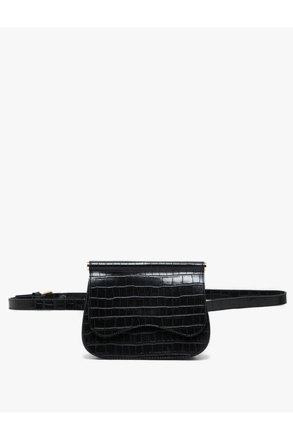 Faux Leather Waist Bag