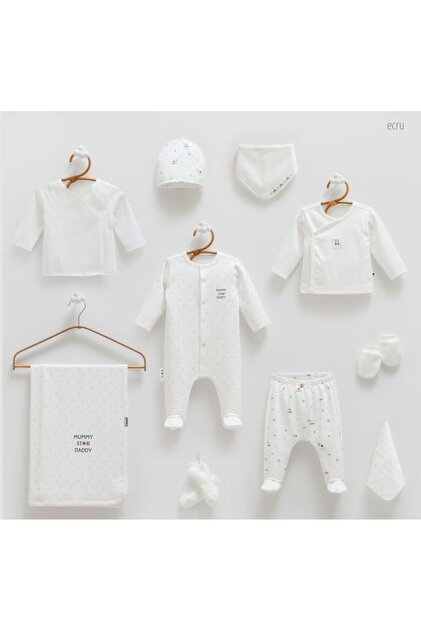 BABYLグッズ　22点セット Caramell Basic Organik 10'lu Set (Yenidoğan) Hastane Çıkışı Zıbın