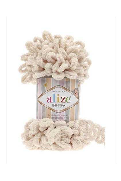 Puffy 5 Adet Elle Örülen Kadife Ip No 599