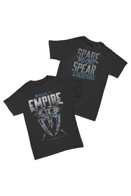 Roman Reigns Levels Above Printed Cotton T-Shirt