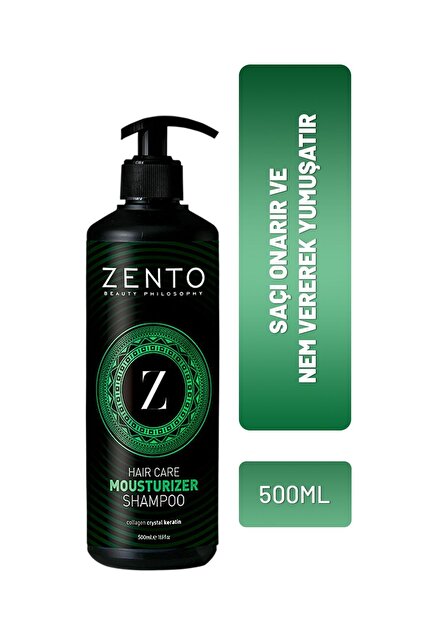 ZENTO Haır Care Mousturızer Shampoo Nem Şampuanı 500 ml - Fiyatı