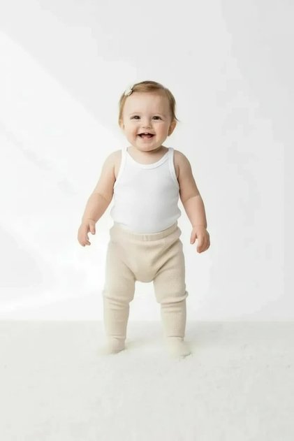 Waffle Smile Trousers Pants