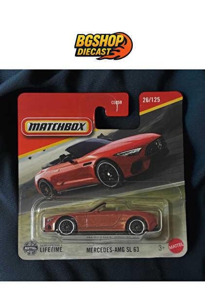 HOT WHEELS Matchbox Mercedes AMG SL 63 - (KOLEKSİYONLUK NADİR