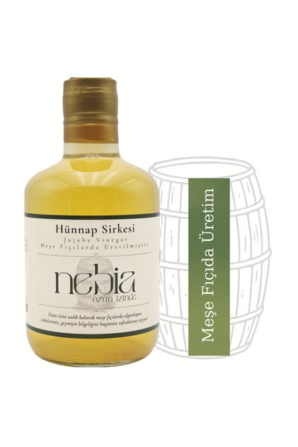 Meşe Fıçı %100 Doğal Hünnap Sirkesi 500 ml