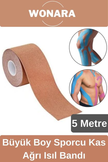 Geniş Boyutlu Hızlı Sonuç Veren Kas Eklem Bel Bacak Sırt Omuz Kalça Sporcu Ağrı Kesici Isıl Bandı