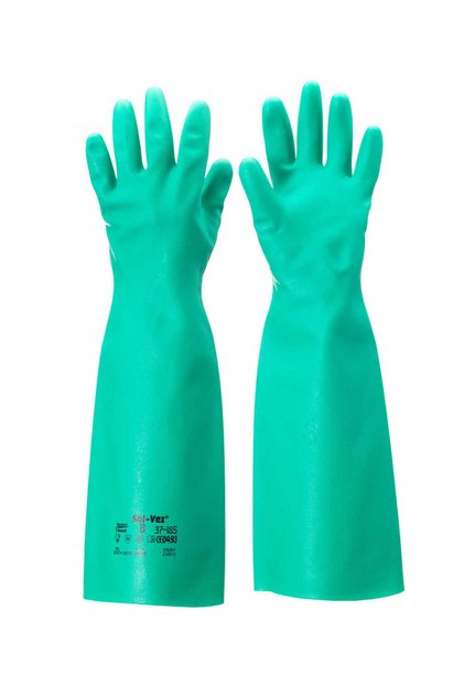 Solvex 37-185 Kimyasal Dirençli Uzun İş Eldiveni