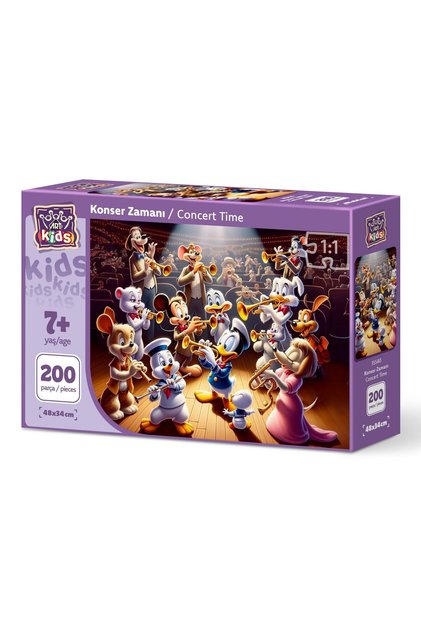 Art Children's Concert Time 200 Piece Puzzle