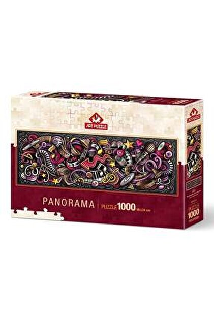 Art Puzzle Jazz'ın Renkleri 1000 Parça Panorama Puzzle - Fiyatı