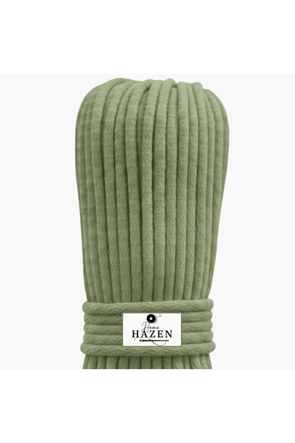 Cord Rope Cotton 4-5 mm 500 Gr 45-50 m Basket Bag Supla Rope - Pistachio Green