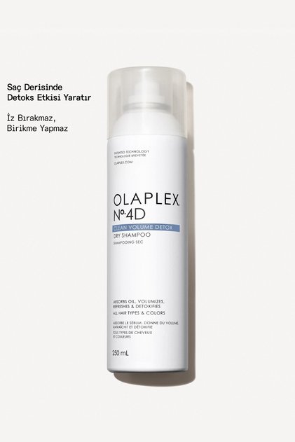 No. 4D Clean Volume Detox Dry Shampoo - Detoks Etkili, Hacim Veren Kuru Şampuan 250ml