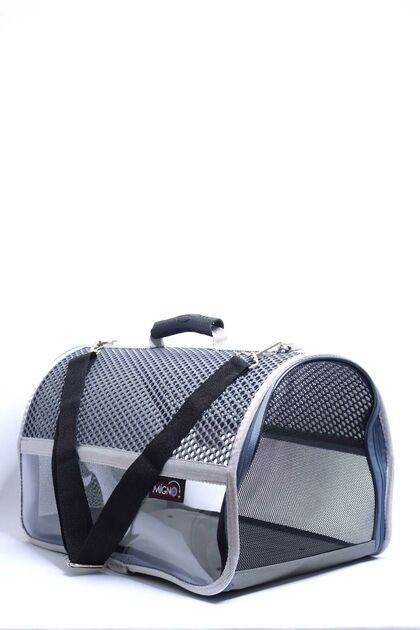 Migno MİGNO FLYBAG Voyager Fileli-Şeffaf Model Kedi Köpek Taşıma