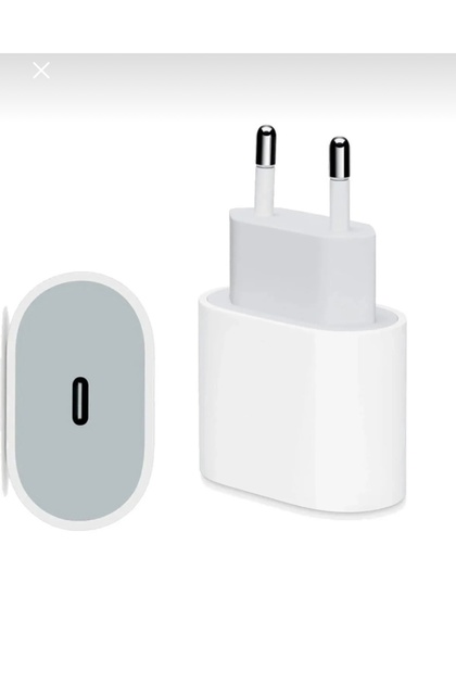 Yeninesil başlık Iphone 11 / 11 Pro / 11 Pro 12 12 13 14Pro Uymlu Typc Girişli 20W Hızlı Adaptör