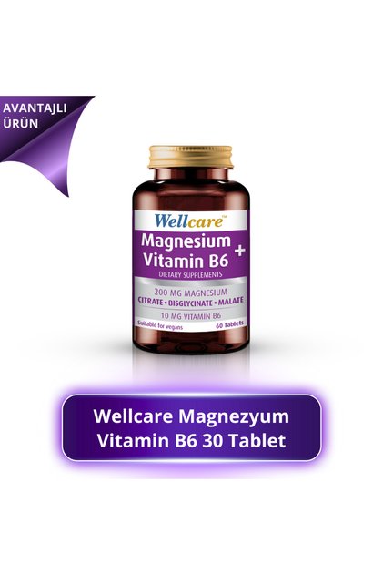 Magnezyum Vitamin B6 30 Tablet
