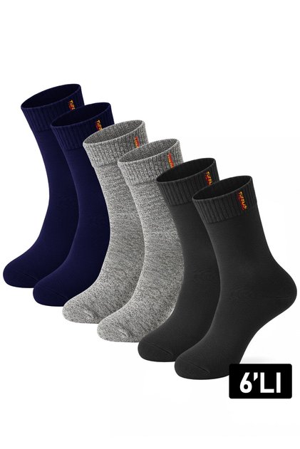Men's Winter Thermal Socks 6-Pack