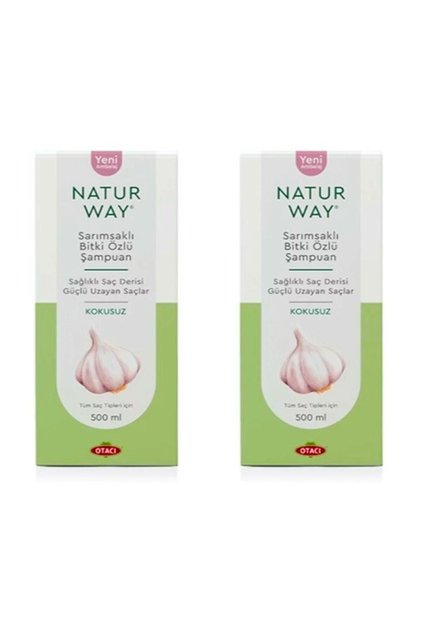 Naturway Garlic Shampoo 2-Pack x 500 ml