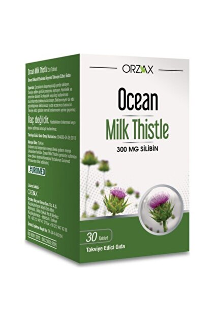 Ocean Orzax Milk Thistle 30 Tablet - Fiyatı, Yorumları
