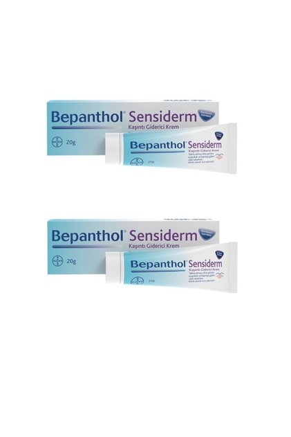 Sensiderm Kaşıntı Giderici Ve Cilt Bariyerini Onarıcı Bakım Kremi 20 Gr X2 Adet