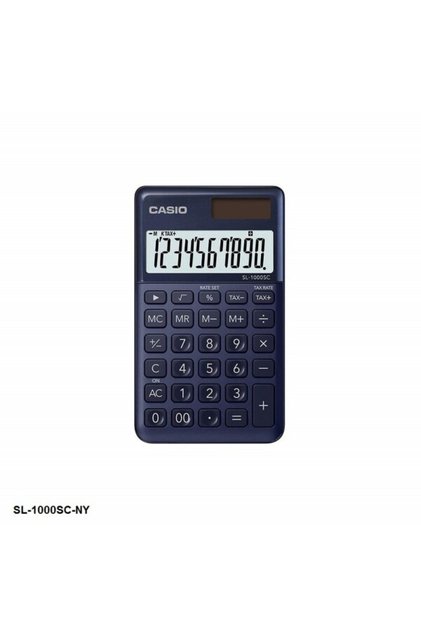 Sl-1000sc-ny Cep Tipi 10 Hane Lacivert Hesap Makinesi