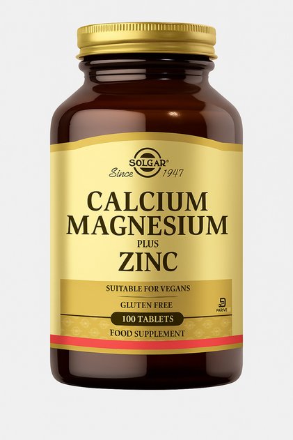 Calcium Magnesium Plus Zinc (Calcium Magnesium and Zinc) 100 Tablets