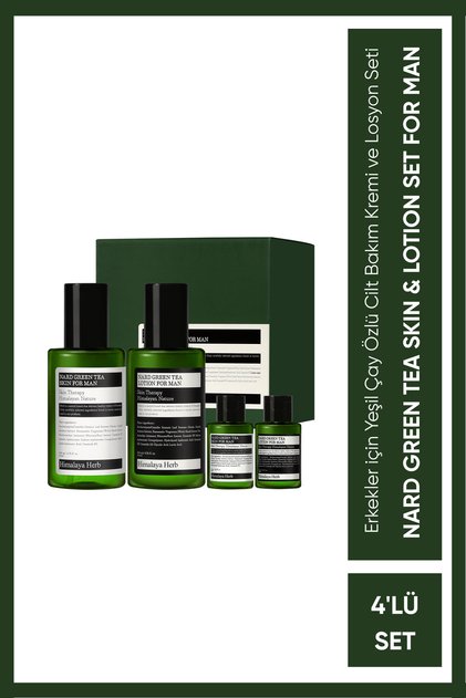 Green Tea Skin & Lotion Set For Man