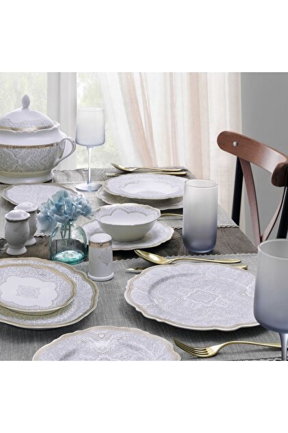 Pierre Cardin Nerissa 60 Parça 12 Kişilik Yemek Takımı - Fiyatı