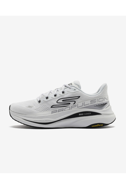 Max cushioning propulsion men's white running shoes 220509 wbk