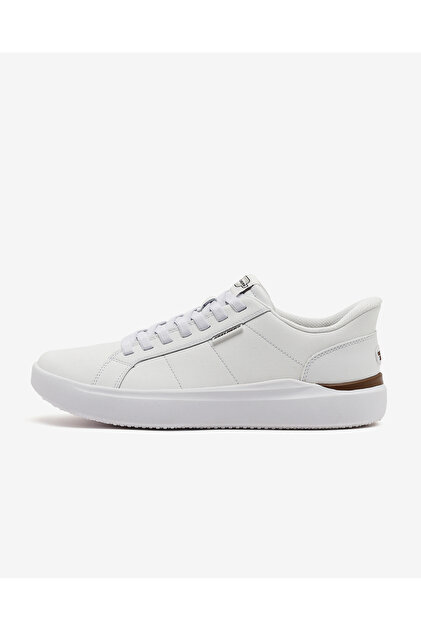 新品　have Leather Lace Scalap BL white Skechers HİGGİNS-MARCELO Erkek Beyaz Günlük Ayakkabı 211117 WHT