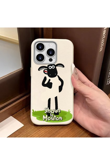 iPhone 14 Pro Max Compatible White Leather Textured Silicone Protects Camera Shock-Absorbing Case Cover
