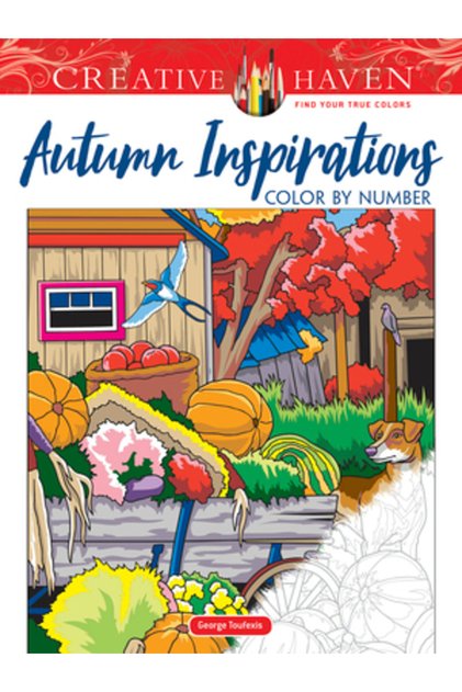 Inspirații de toamnă Creative Haven - Colorează după număr