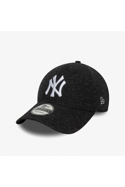 9Forty New York Yankees Melton Wool Unisex Siyah Şapka