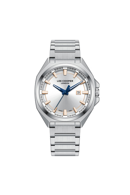Men's Analog SILVER Dial Watch - LC08271.330