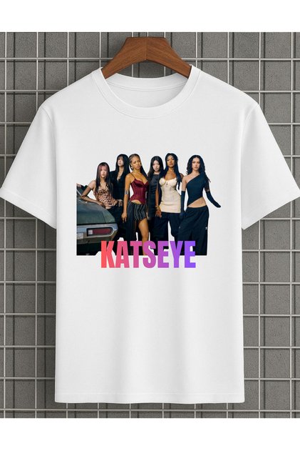 Katseye Group Special Design Premium Printed Breathable Fabric Cotton T-Shirt