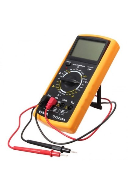Multimetru digital profesional, carcasa antisoc, masuratori precise, ideal pentru electricieni si ho