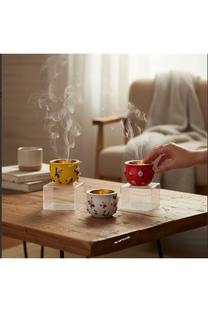 A set of incense burners for special occasions (12 pieces)