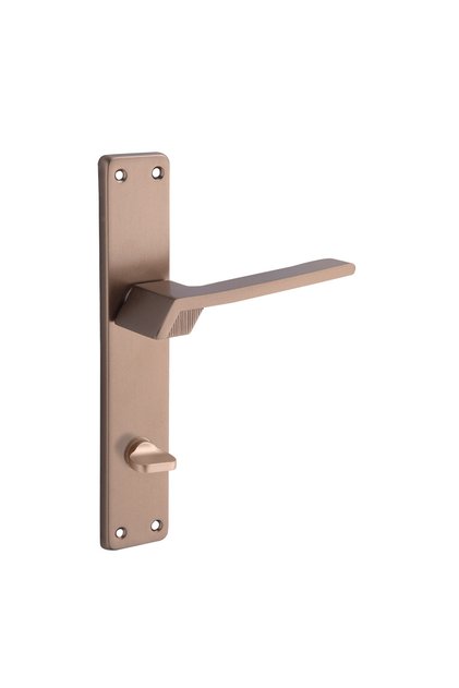 Sun Door Handle Natural Bronze Mirrored Wc Right