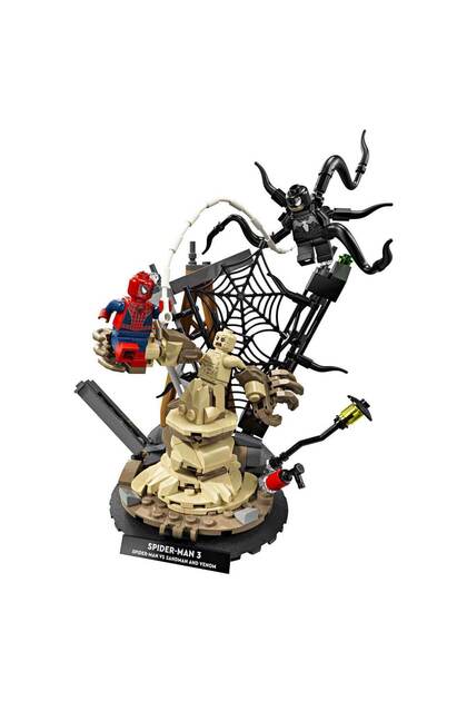 LEGO Marvel Efsanevi Savaş Örümcek Adam Kum Adama Karşı 76334