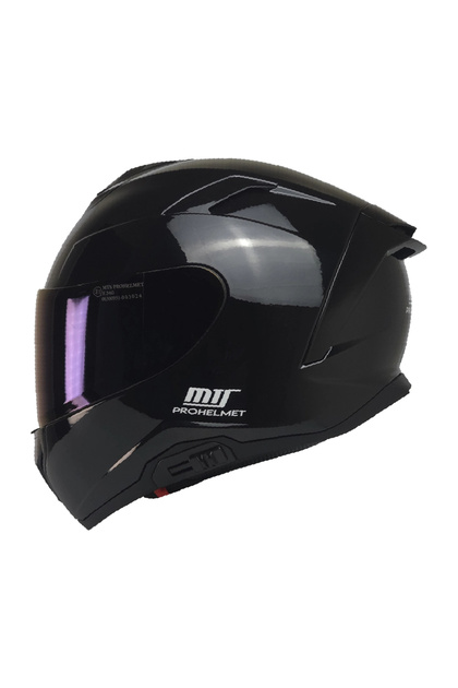kuzey motor KUZEYMOTOR MTS X340 ROSSO P.SİYAH-KIRMIZI FULLFACE