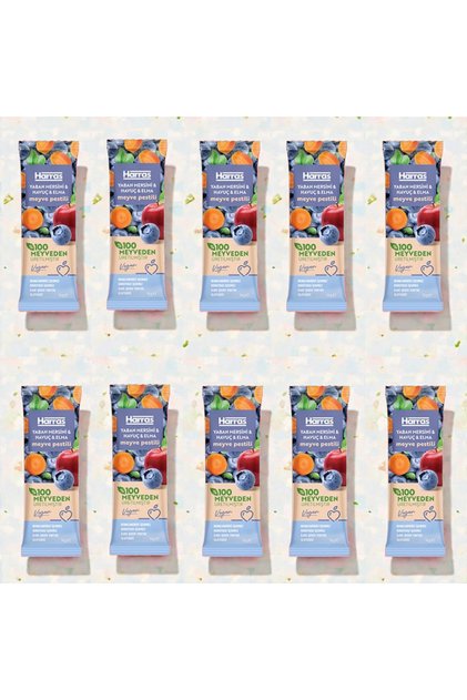 Blueberry & Carrot Fruit Pest.14Gx10 Pcs