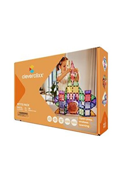 Cleverclixx Inventive Pack Manyetik Bloklar, Intense 110 Parça