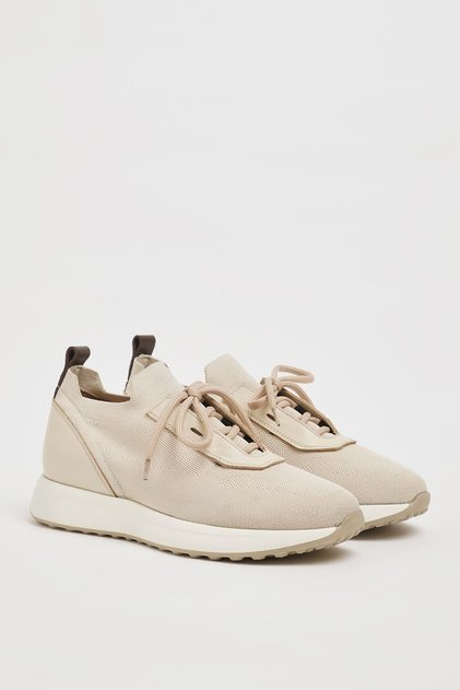 Omega Model Knitted Knitwear Fabric Eva Sole Sneaker Shoes